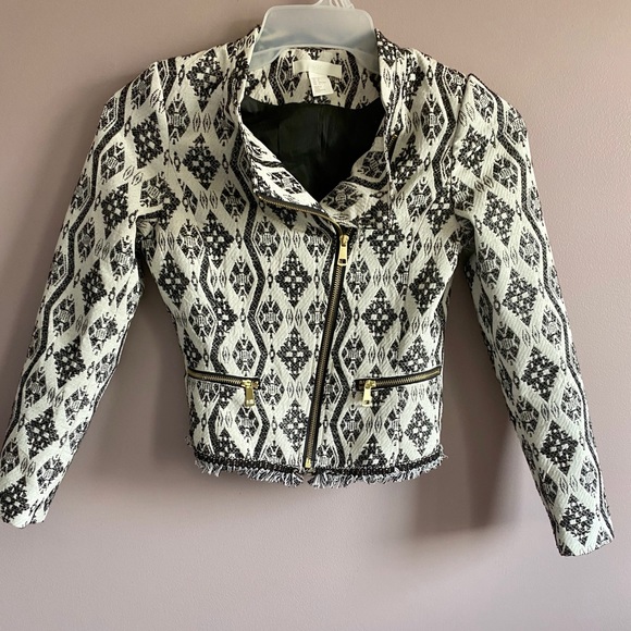Women long sleeve printed suit jacket/coat/outwear - Picture 1 of 5